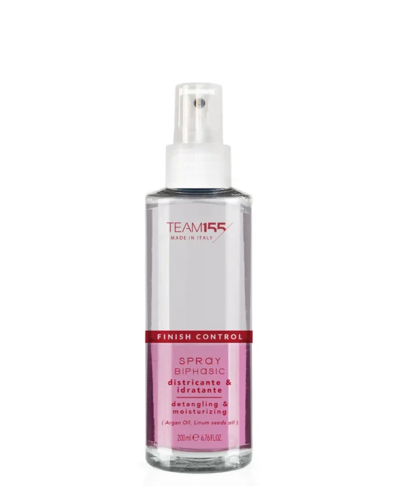 DETANGLING AND DISCIPLINING SPRAY WITH POLISHING ACTION